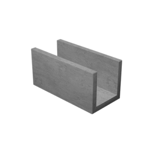 Bloco canaleta 19x19x39