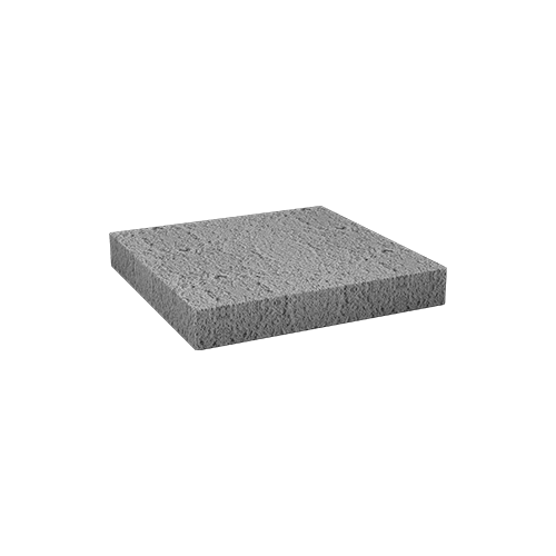 PISO DE CONCRETO PERMEÁVEL QUADRADO 40CM X 40CM 6CM