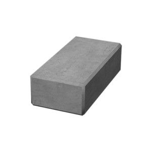 Piso de concreto retangular 10x20 cm 6 cm ABNT NBR 9781